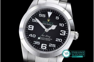 Rolex - Basel 2016 AirKing SS/SS Black A-2836