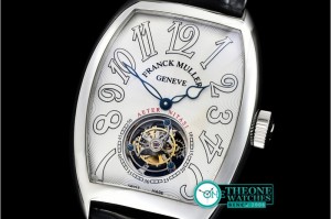 Franck Mulle - Aeternitas Tourbillon SS/LE Wht/Large Flying Tourbillon