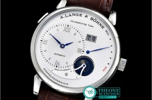A. Lange & Sohne - A Lange and Sohne Moonphase SS/LE White Asia 23J