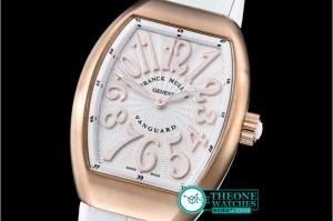 Franck Muller - FM Ladies Vanguard RG/LE White Swiss Quartz