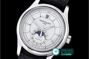 Patek Philippe - Annual Calendar MoonPhase 5205G White MY9015 Cal324