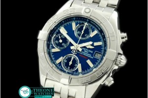 Breitling - Galactic Chrono SS/SS Blue Stick A-7750 28800bph