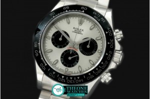 Rolex - Daytona 116506 SS/CER/SS White A-7750 Sec@6