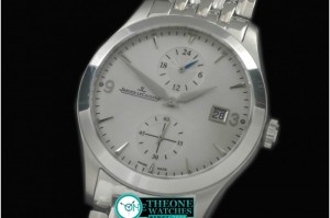 Jaeger LeCoultre - Master Duo Time SS/SS White Asian 2824