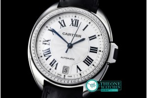 Cartier - Ballon De Cartier Ladies SS/SS Pink Roman V6F Jap M-9
