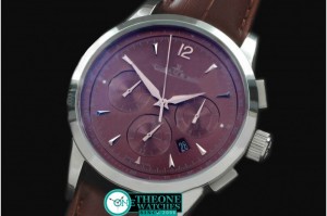 Jaeger LeCoultre - Master Chronograph SS/LE Brown Asian 23J Automatic
