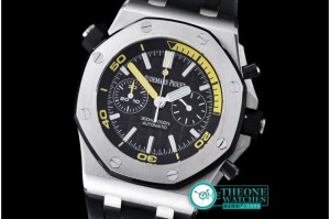Audemars Piguet - Royal Oak Offshore Diver Chrono SS/RU Black JF A3126
