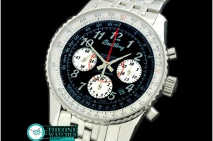Breitling - Montbrillant SS/SS Black Num A-7750 28800bph