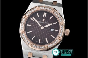 Audemars Piguet - Royal Oak Ladies TT Brown S-Qtz