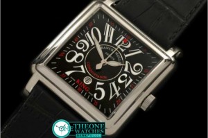 FRANCK MULLER - FM King Consquidator SS Black Dial Wht Num LB - Asia