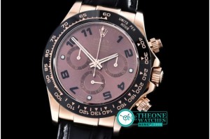 Rolex - Daytona RG/LE Cer Brown Num BP Ult A-7750 Mod 4130