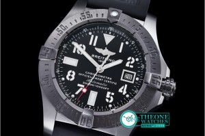 Breitling - Avenger Seawolf BlackSteel DLC/RU Black HF Asia 2836