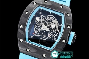 Richard Mille - RM055 Bubba Watson FC/VRU Skeleton Blue KVF MY8215  Mod