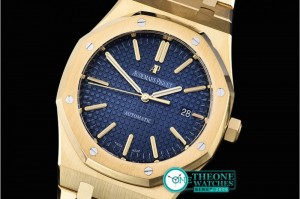 Audemars Piguet - Royal Oak 15400 YG/YG Blue JF MY9015 Mod 3120