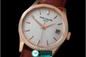 Patek Philippe - 5107 Calatrava RG/LE White Jap Miyota 9015