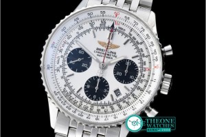 Breitling - Navitimer SS/SS White Sticks A-7750