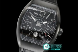 Franck Muller - FM Vanguard PVD/LE/RU (Blk) Black/Num Asia 2892