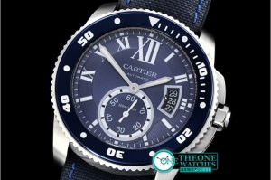 Cartier - Calibre de Cartier Diver SS/NY/RU Blue TF MY8205 Mod