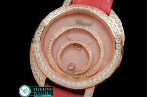 Chopard - Happy Spirit RG/Diam/LE Pink Swiss Quartz