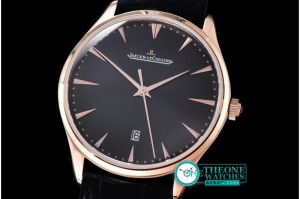 Jaeger LeCoultre - Master Ultra Thin RG/LE Black Jap M-9015