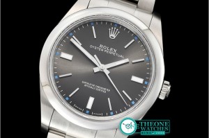 Rolex - Oyster Pert. 39mm 114300 SS/SS Rhod Grey BP Asia 3132
