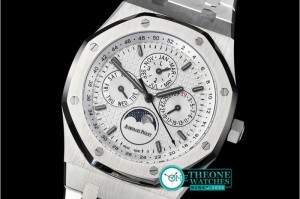 Audemars Piguet - Royal Oak Perpetual Calendar 26574 SS/SS White JF A5134