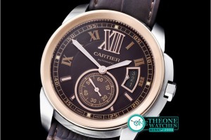Cartier - Cartier De Calibre RG/SS/LE Brown JF Miyota 8205