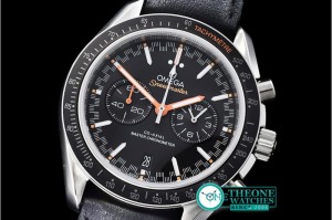 Omega - SpeedMaster Racing Ed. 2017 SS/LE Black/Org Jap Qtz