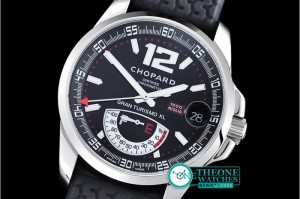 Chopard - Mille Miglia Gran Turismo XL SS/RU Blk/Wht A2824 Mod