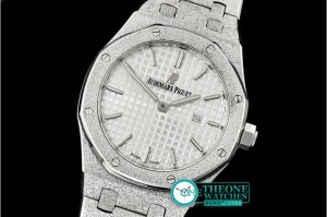 Audemars Piguet - AP Royal Oak 33mm Frosted SS/SS White JHF Swiss Quartz