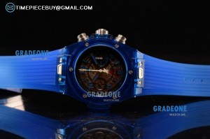 Hublot - TriHUB513 SS/RU Skeleton Swiss Valjoux 7750 Auto