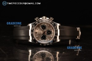 Rolex - TriROX89680 Cosmograph Daytona SS/RU Grey Clone Rolex 4130 Auto