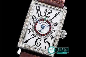 Franck Muller - Long Island Vegas Edition Diam SS/LE White Asia 21J Mod