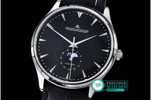 Jaeger LeCoultre - Master Ultra Thin Moon SS/LE Black Asia 23J