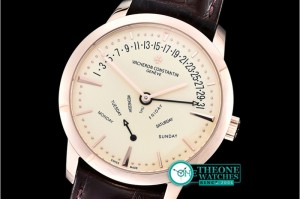 Vacheron Constantin - Patrimony Bi-RetroGrade Day-Date RG/LE Cream A2460R31R7