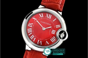 Cartier - Balon Bleu Midsize 36mm SS/LE Red JF Swiss Quartz Mod
