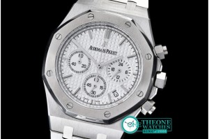 Audemars Piguet - Royal Oak Chronograph Ref. 26320 SS/SS White VK Qtz