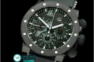 Jacob & Co. - EPIC II E1R Chrono DLC/RU Black 7750