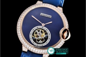 Cartier - Balon Bleu De Cartier Tourbillon RG/LE Blue Tourbillon