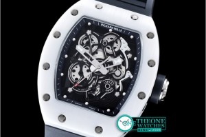 Richard Mille - RM055 Bubba Watson White Cer Black CER/VRU Navy Custom