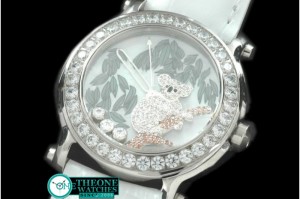 Chopard - Happy Sports Animal Kingdom SS/LE Diam White Swiss Qtz