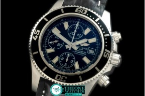 Breitling - Superocean Abyss 44 SS/LE Blk/Wht A-7750