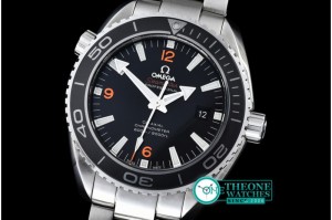 Omega - Planet Ocean 45mm Blk/Or SS/SS Noob Asia 2824 Mod 8500