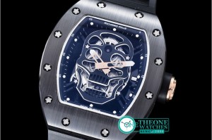 Richard Mille - RM052 Skeleton Black Ceramic CR/VRU Black Custom