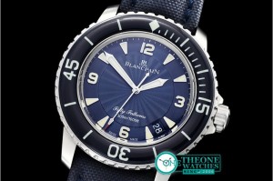 Blancpain - Blancpain Fifty Fathoms Blue SS/NY Blue ZF A2836