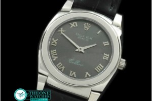 Rolex - Ladies Cellini SS/LE Grey Roman Swiss Quartz