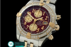 Breitling - Chronomat Evo SS/YG Brown Roman A-7750 28800