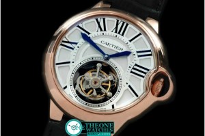 Cartier - Ballon de Cartier Tourbillon RG/LE White Flying Tourbillon