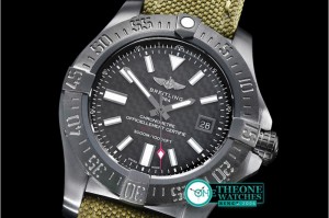 Breitling - Avenger II Seawolf DLC/NY Black CF ANF Asia 2836