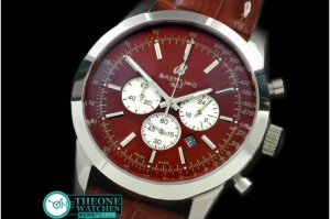 Breitling - TransOcean Chrono SS/LE Brown Jap OS20 Qtz